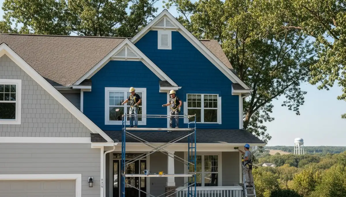 Painting contractor in Overland Park, KS providing professional interior and exterior painting services