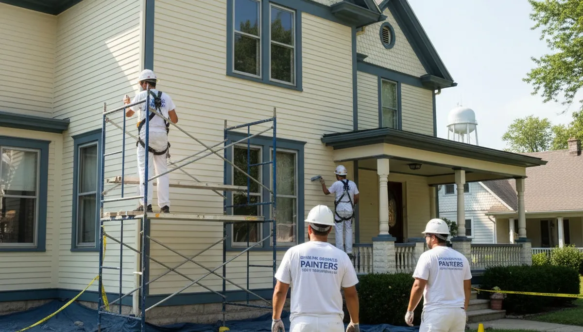Painter serving Overland Park, KS for interior and exterior painting services