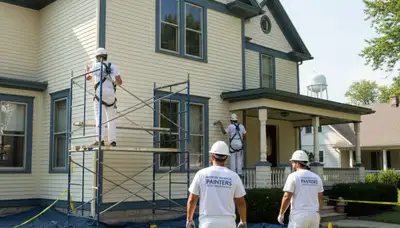 Painter serving Overland Park, KS for interior and exterior painting services