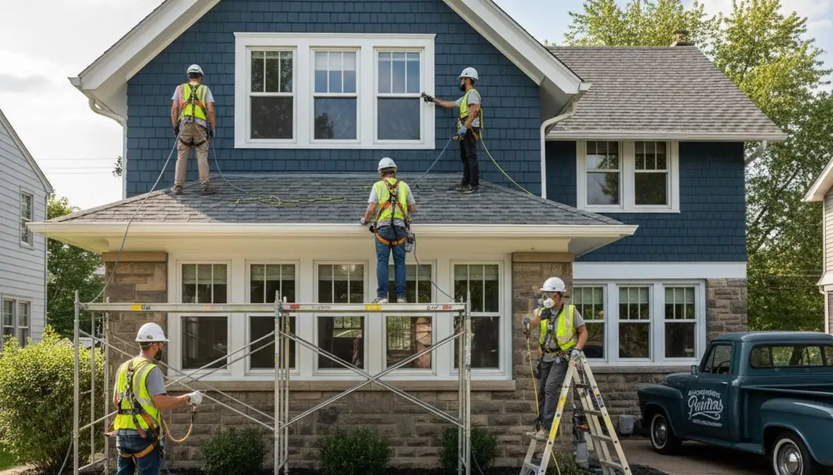 Painting service in Overland Park, KS for residential and commercial properties