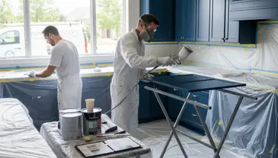 Overland Park, KS cabinet painting for durable, humidity-resistant kitchen finishes