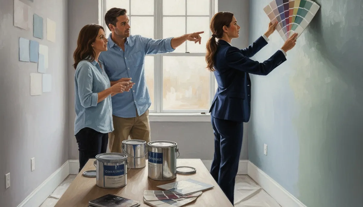 Overland Park, KS painter offering color consultation for durable paint palettes and home exteriors