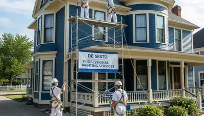Painting company serving Overland Park, KS for interior and exterior house painting services