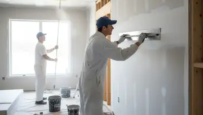 Drywall repair by Overland Park Paint Pros in Overland Park, KS for cracks, holes, and water stains