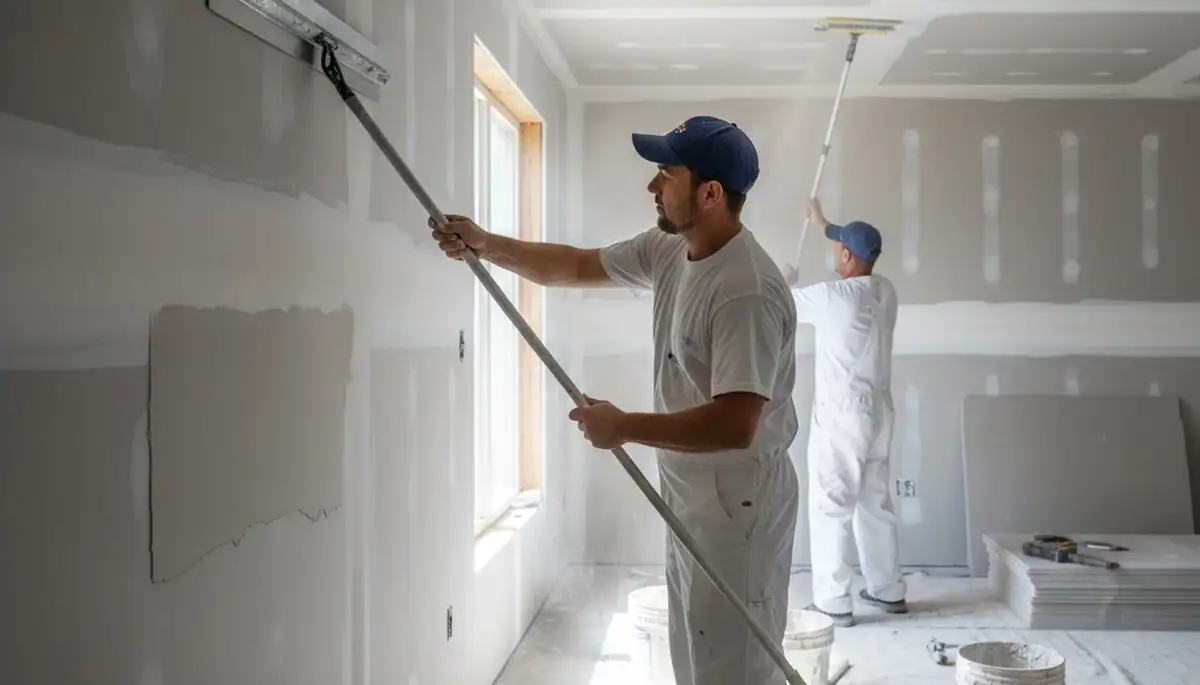 Drywall repair in Overland Park, KS for cracks, holes, and water stains by Overland Park Paint Pros