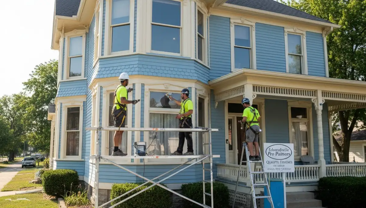 Painting contractor in Overland Park, KS providing professional interior and exterior painting services
