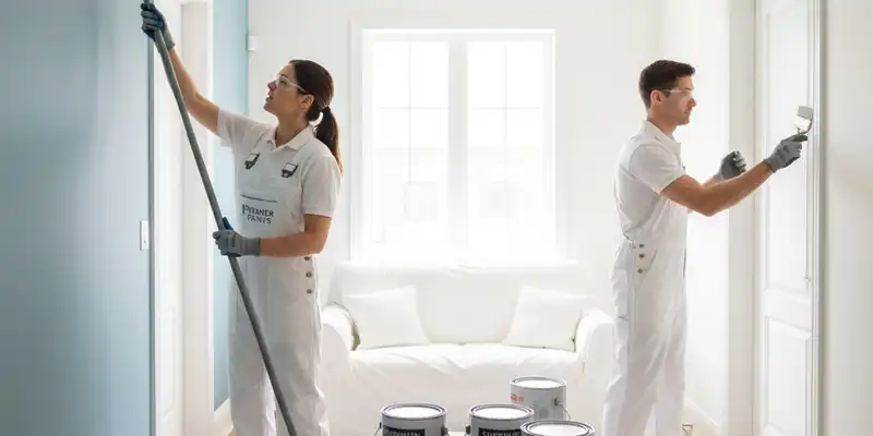Professional painters serving Overland Park, KS for interior and exterior home painting services