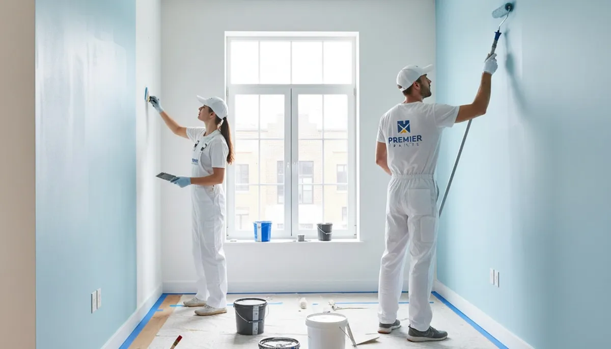 Interior house painting in Overland Park, KS by Overland Park Paint Pros