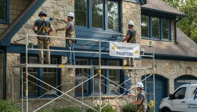 Painting contractor in Overland Park, KS providing professional interior and exterior painting services