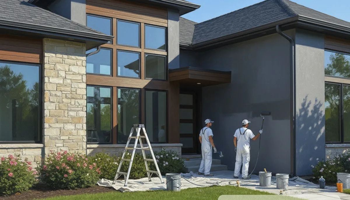 Overland Park, KS painting contractor providing professional residential and commercial painting services