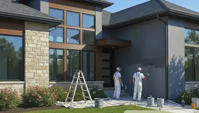 Overland Park, KS painting contractor providing professional residential and commercial painting services