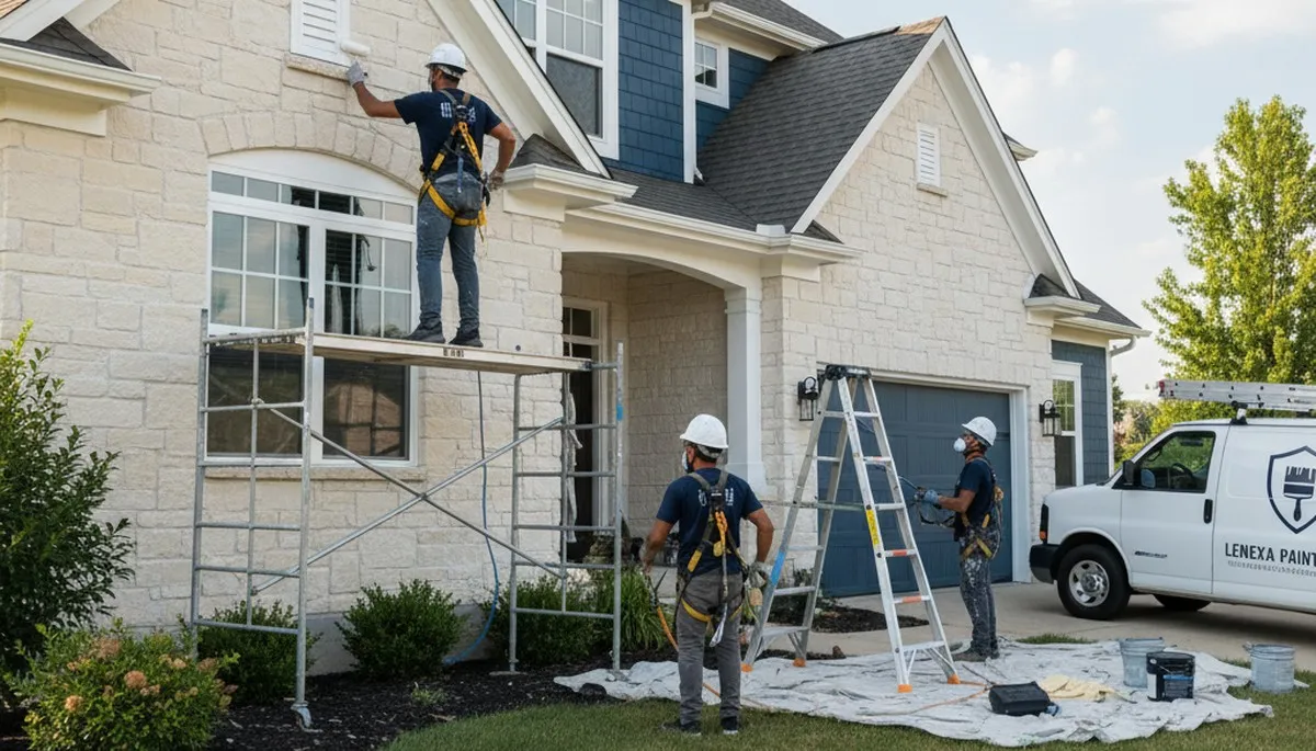 Painting company in Overland Park, KS providing professional interior and exterior painting services