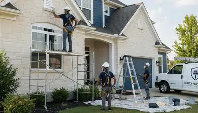 Painting company in Overland Park, KS providing professional interior and exterior painting services