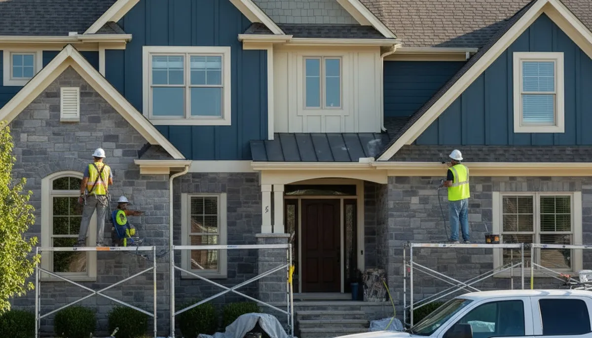 Painting contractor serving Overland Park, KS for interior and exterior home painting services