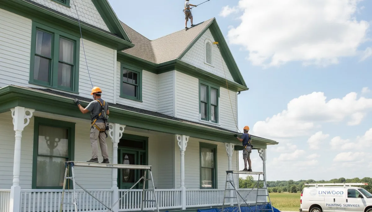 Overland Park, KS painting contractor for interior and exterior house painting services
