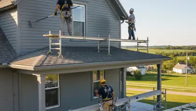 Painting services in Overland Park, KS for residential and commercial properties