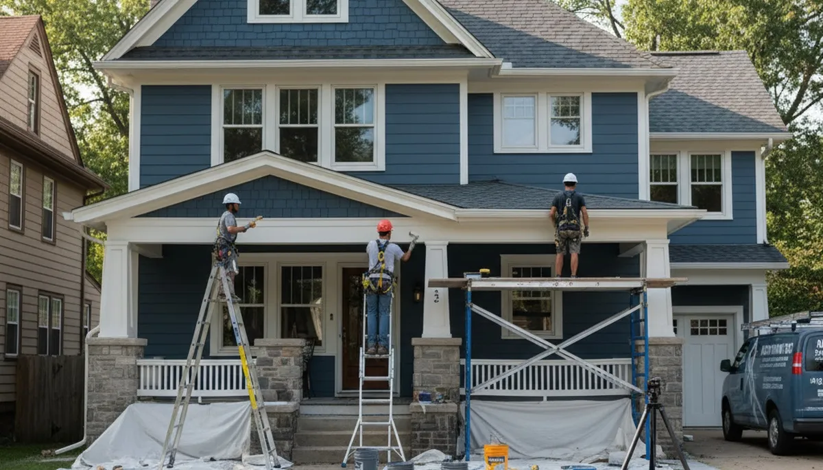 Overland Park, KS painting contractors for interior and exterior house painting services