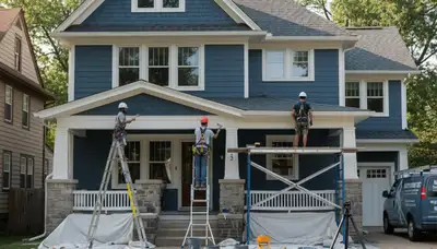 Overland Park, KS painting contractors for interior and exterior house painting services