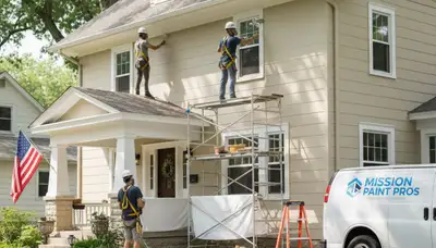 Painting contractor in Overland Park, KS providing professional interior and exterior painting services