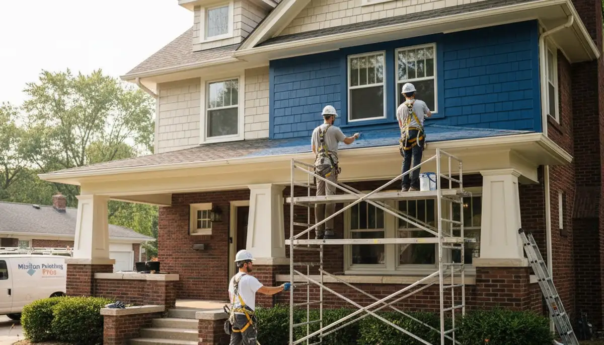 Painting services in Overland Park, KS for residential and commercial homes