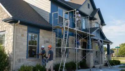 Painting services in Overland Park, KS for residential and commercial properties