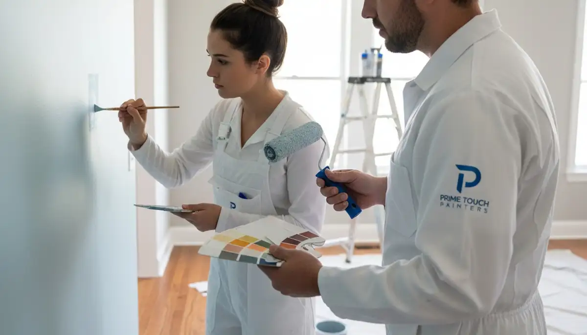 Paint touch-up service in Overland Park, KS for fixing chips, scuffs, and worn paint on homes