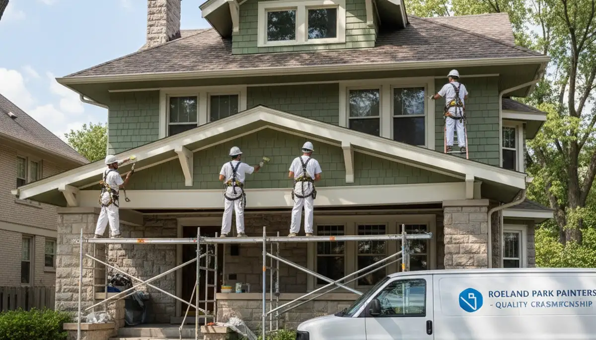 Painting contractor serving Overland Park, KS for interior and exterior home painting services