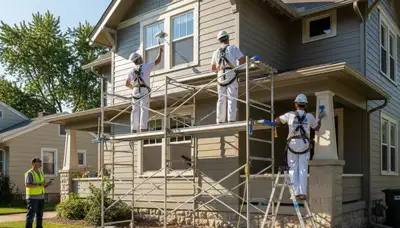 Painting contractor in Overland Park, KS providing professional interior and exterior services