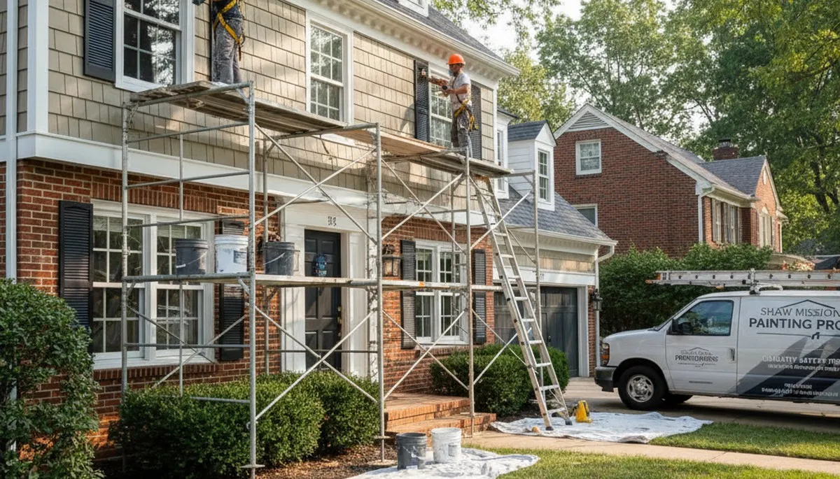 Painting services in Overland Park, KS for residential and commercial properties