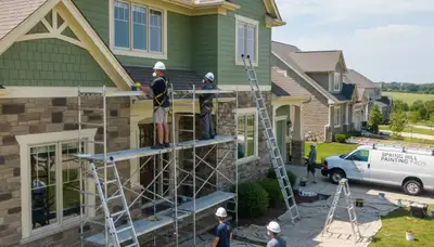 Painter in Overland Park, KS providing professional interior and exterior painting services