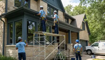 Painting contractor in Overland Park, KS serving residential and commercial properties