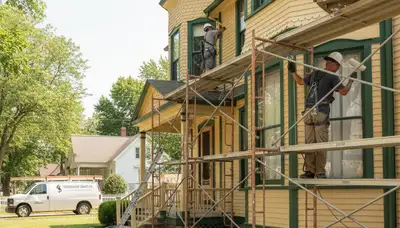 Painter in Overland Park, KS providing professional residential painting services